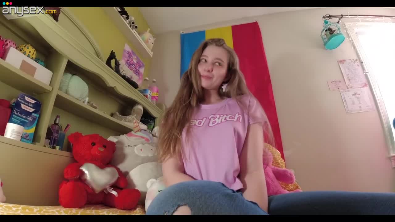 Teeny bitch with puffy pussy pees and shows pussy on the toilet Free Porn Videos | ePornAny.