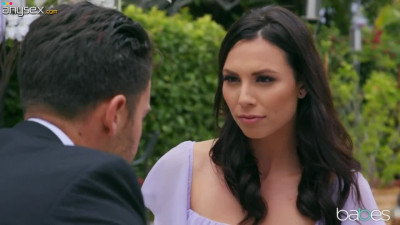 Best man and bridesmaid have passionate outdoor sex after wedding party