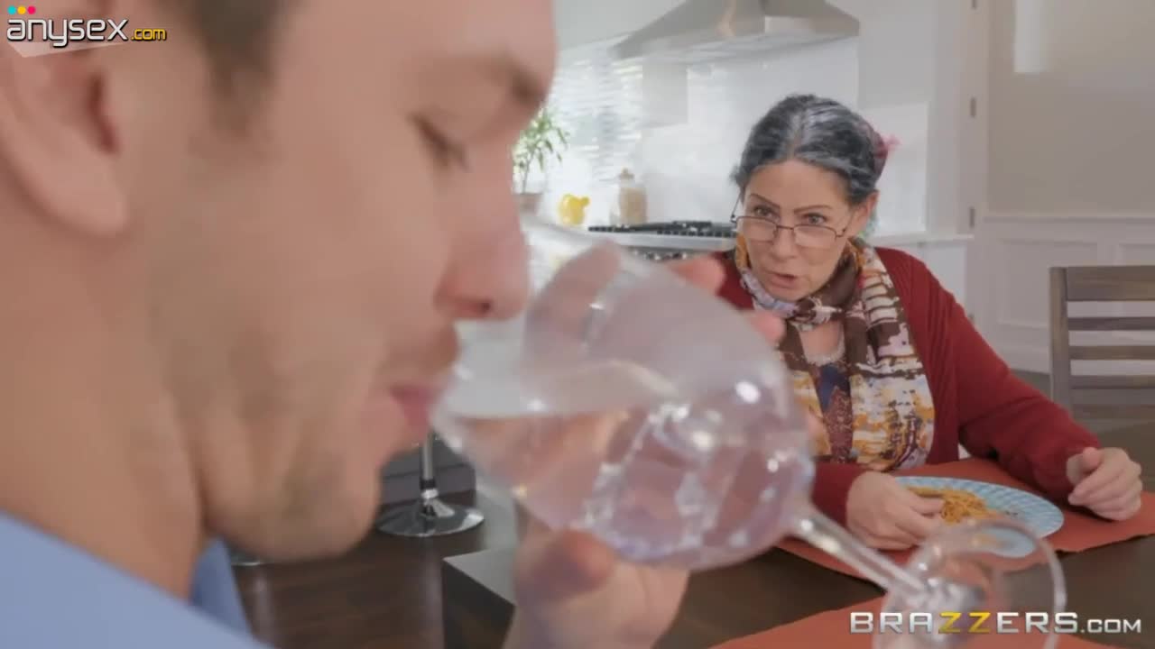 Dude fucks super sexy stepmom Diamond Kitty under granny's nose Free Porn Videos | ePornAny.