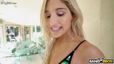 Gigantic black dick drills anus of super juicy white babe Abella Danger