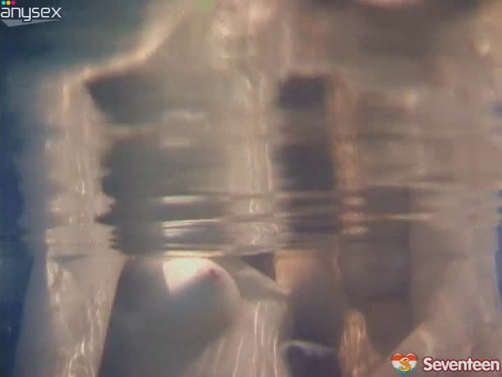 Seductive brunette lesbians tickle their snatches under water in pool Free Porn Videos | ePornAny.