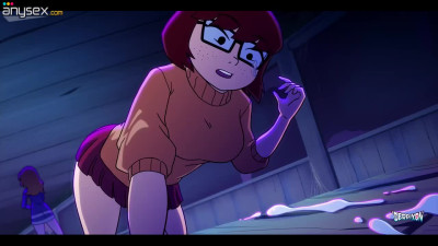 Smoking hot Velma and Daphne get used by mysterious monsters