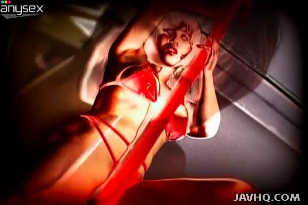 Trashy bitch Mai Haruna is pole dancing wearing seductive red bikini Free Porn Videos | ePornAny.