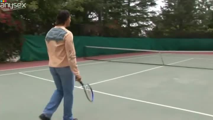 Saana and Sativa Rose suck cock on the tennis court Free Porn Videos | ePornAny.