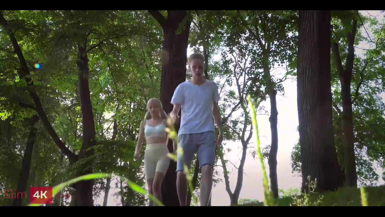 Morning jog leads to petite blonde's facial after hot fuck Free Porn Videos | ePornAny.