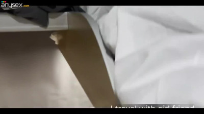 Blondy teen chick and her doggystyle fucking with a stranger