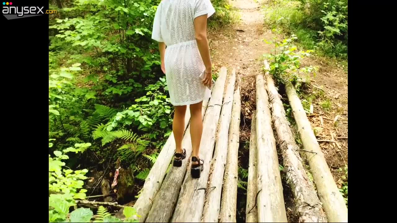 Slutty wifey loves to get creampied in the forest Free Porn Videos | ePornAny.