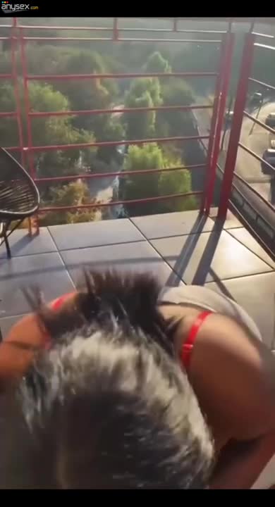 Latina GF wants sex and gives me a blowjob on the balcony and in front of TV Free Porn Videos | ePornAny.