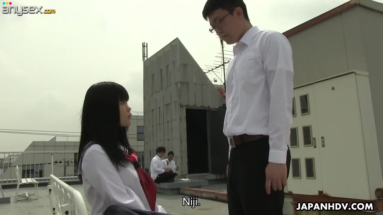 Shy Japanese girl Sayaka Aishiro get intimate with one of the college fellows Free Porn Videos | ePornAny.