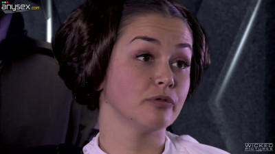 Star Wars XXX parody featuring sexy porn actress Allie Haze